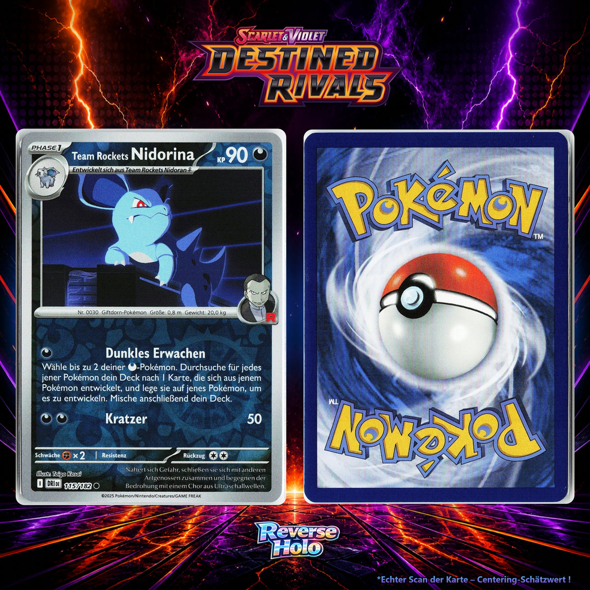 Team Rockets Nidorina front