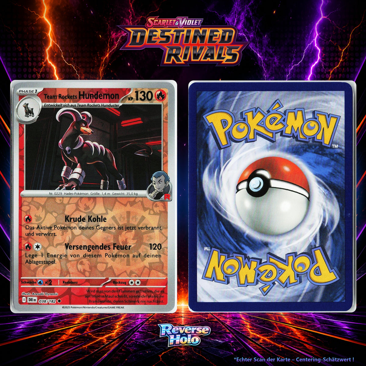 Team Rockets Hundemon front
