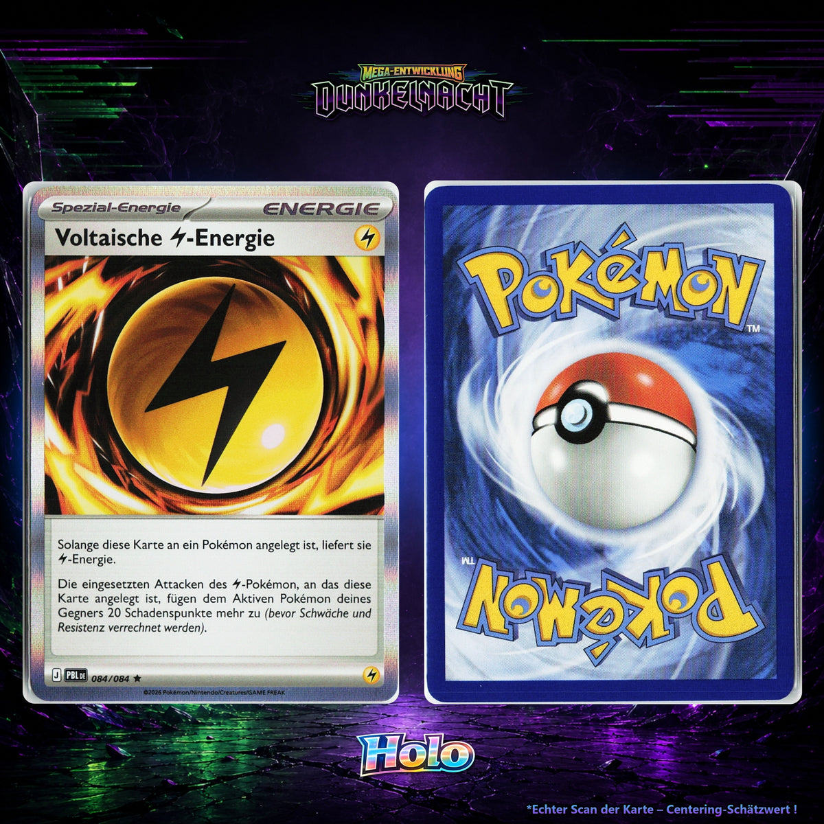 Voltaische Lightning-Energie front