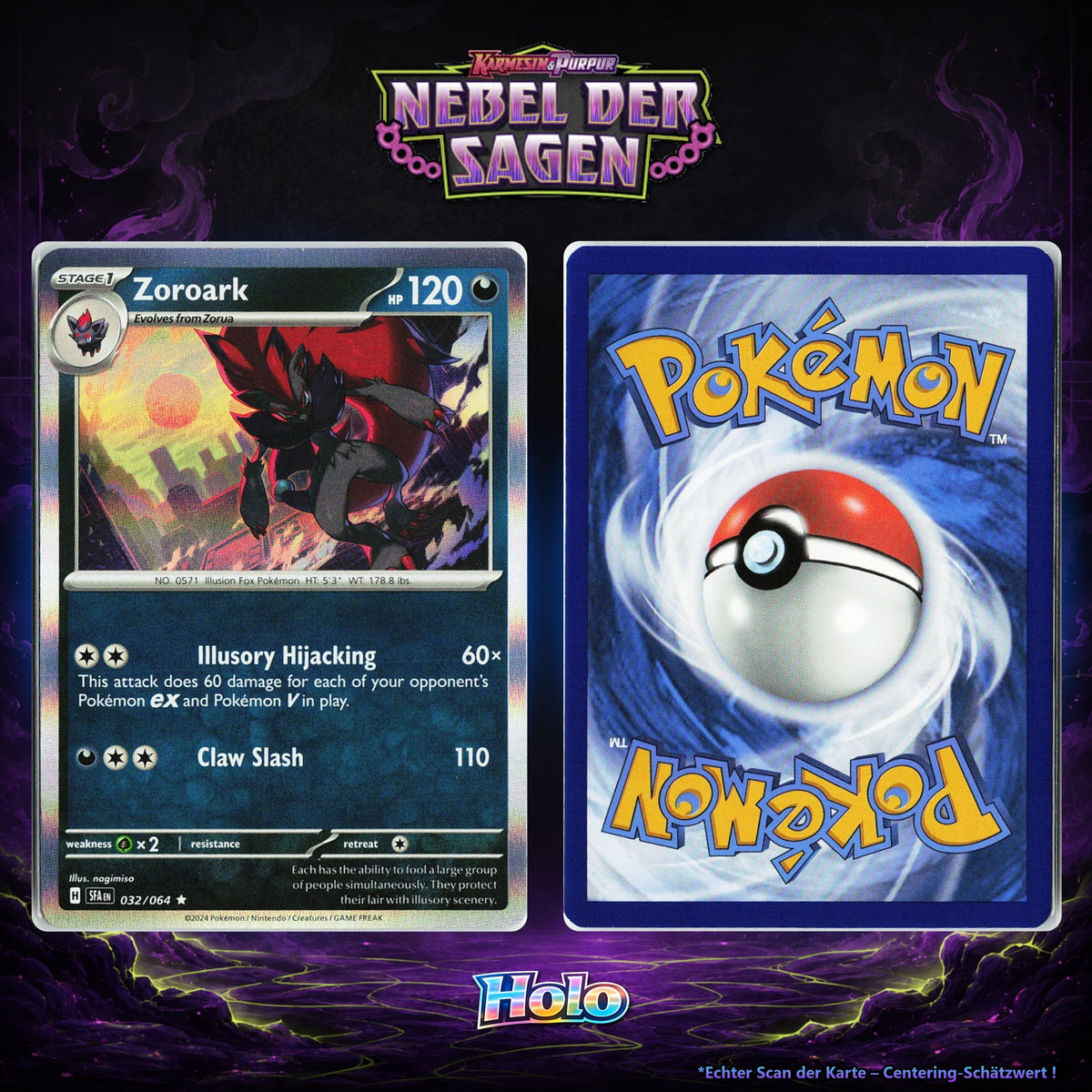Zoroark front