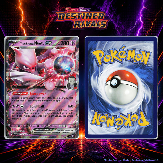 Team Rockets Mewtu-ex front