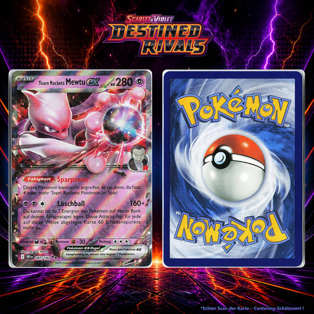 Team Rockets Mewtu-ex front