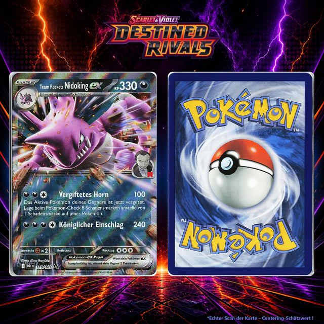 Team Rockets Nidoking-ex front