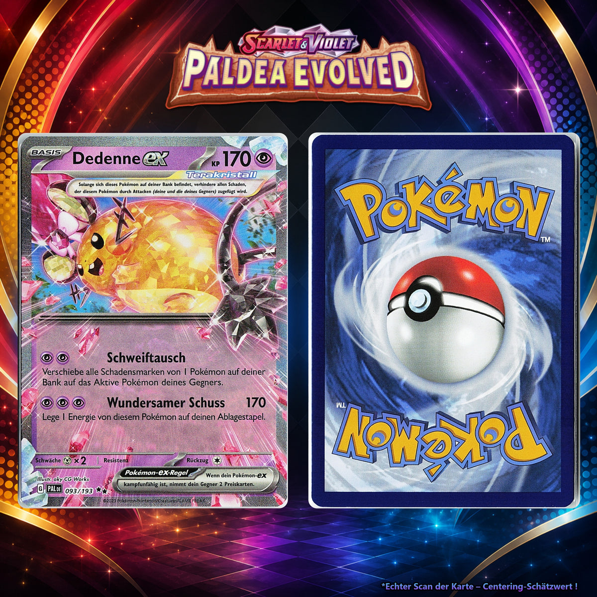 Dedenne-ex front