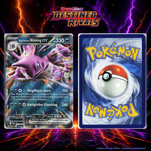 Team Rockets Nidoking-ex front