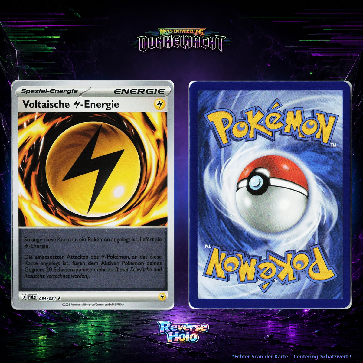 Voltaische Lightning-Energie front