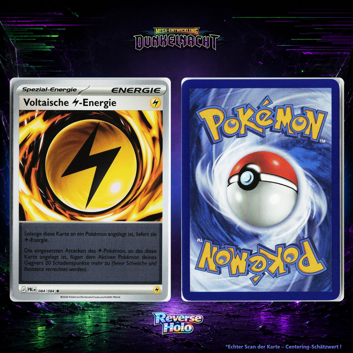 Voltaische Lightning-Energie front