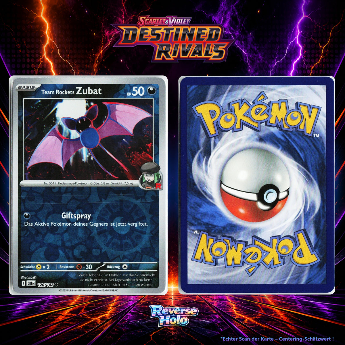 Team Rockets Zubat front