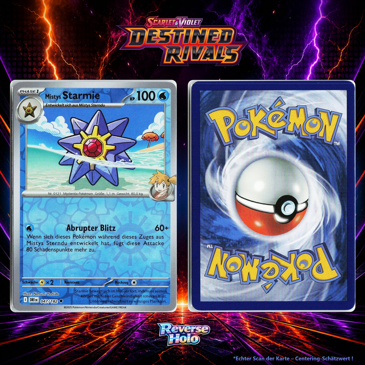 Mistys Starmie front