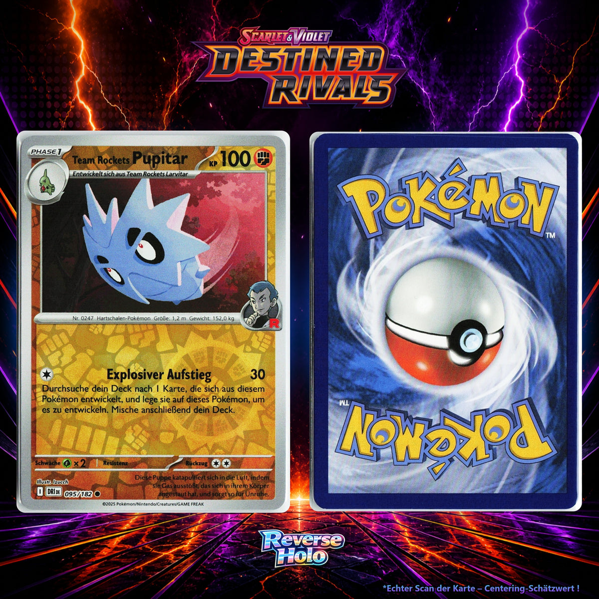 Team Rockets Pupitar front