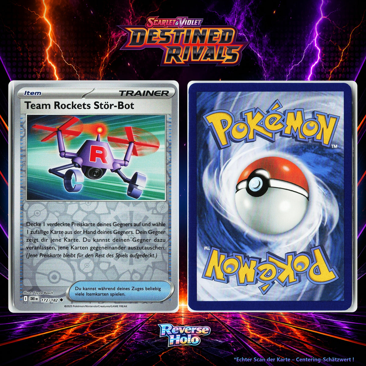 Team Rockets Stör-Bot front