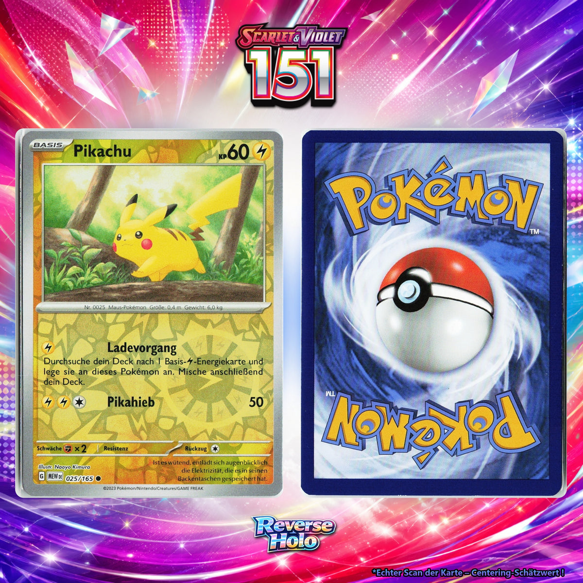 Pikachu front