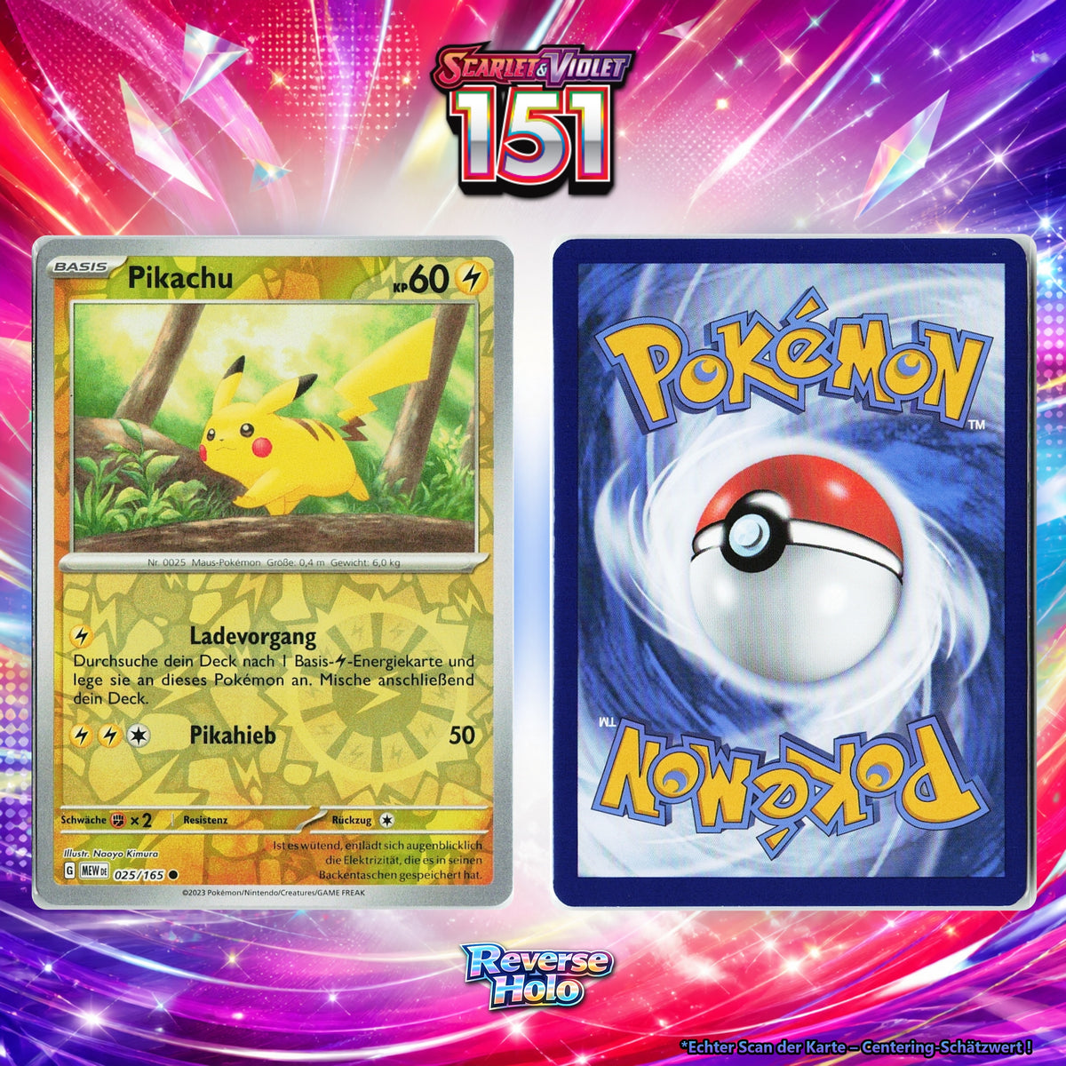 Pikachu front