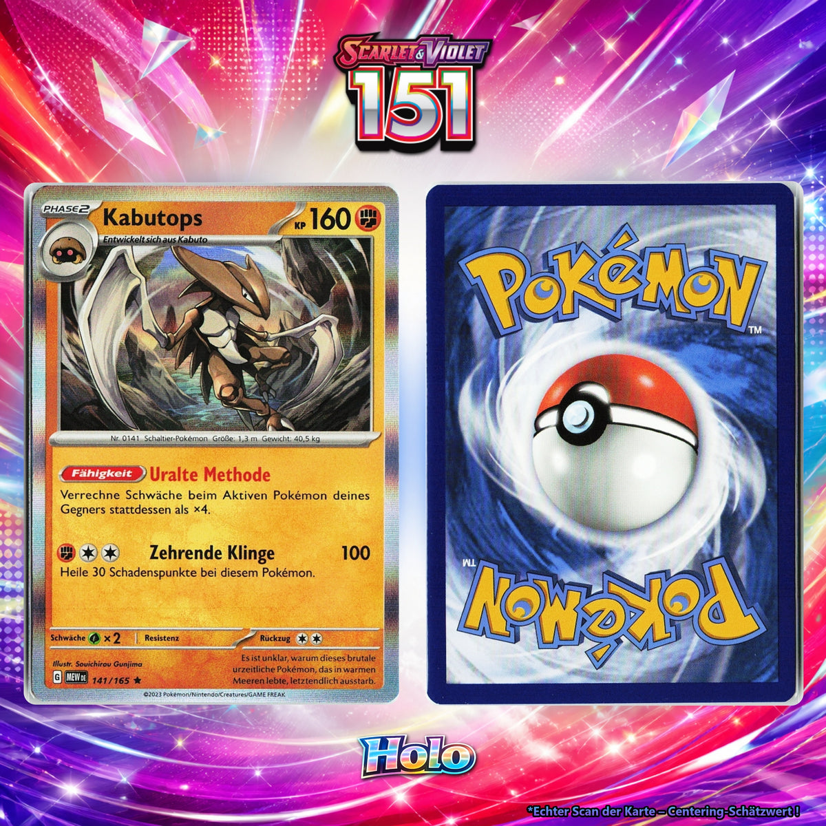 Kabutops front