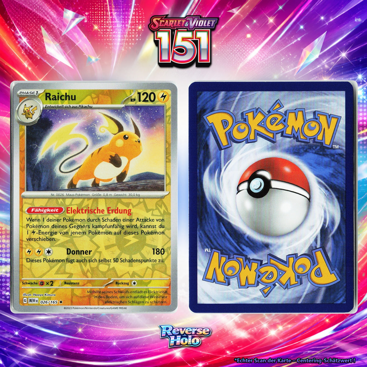 Raichu front