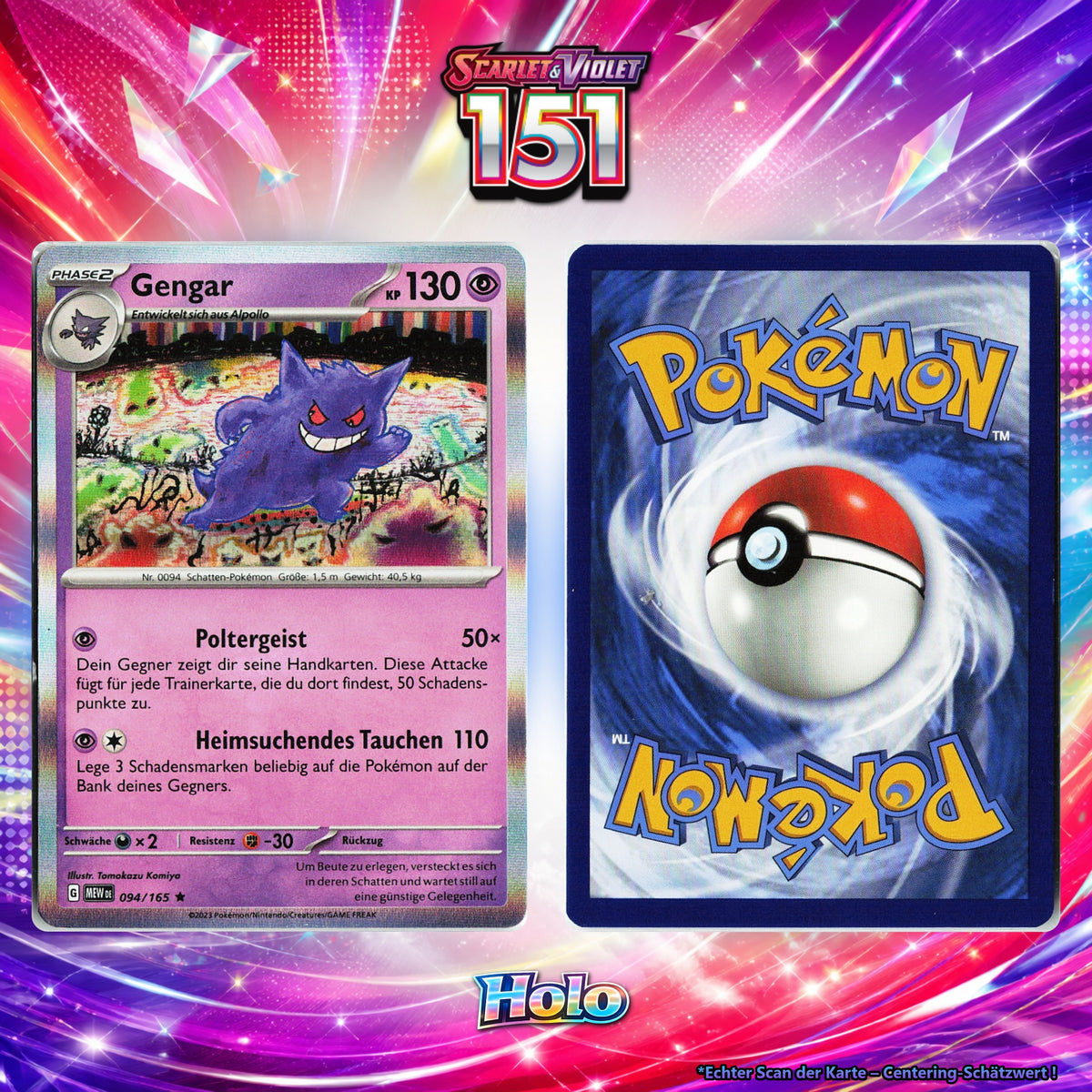 Gengar front