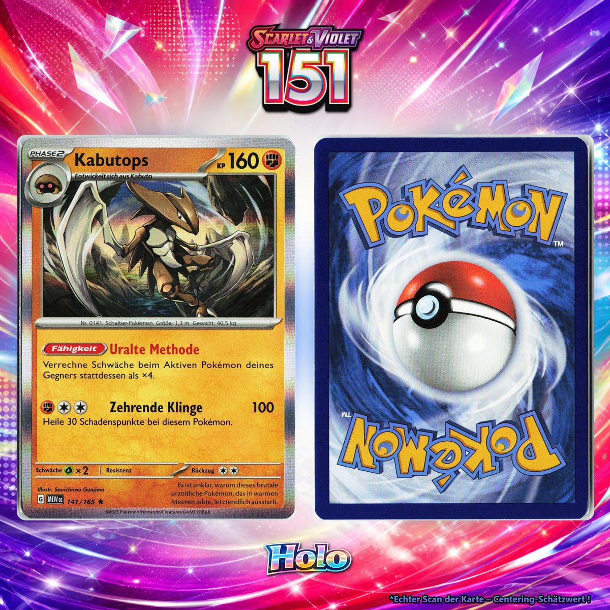 Kabutops front