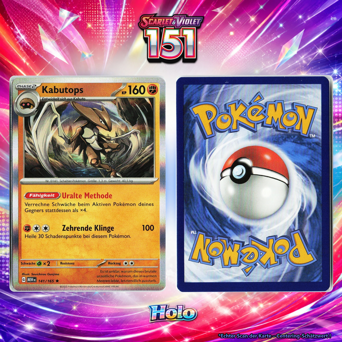 Kabutops front