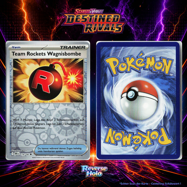 Team Rockets Wagnisbombe front