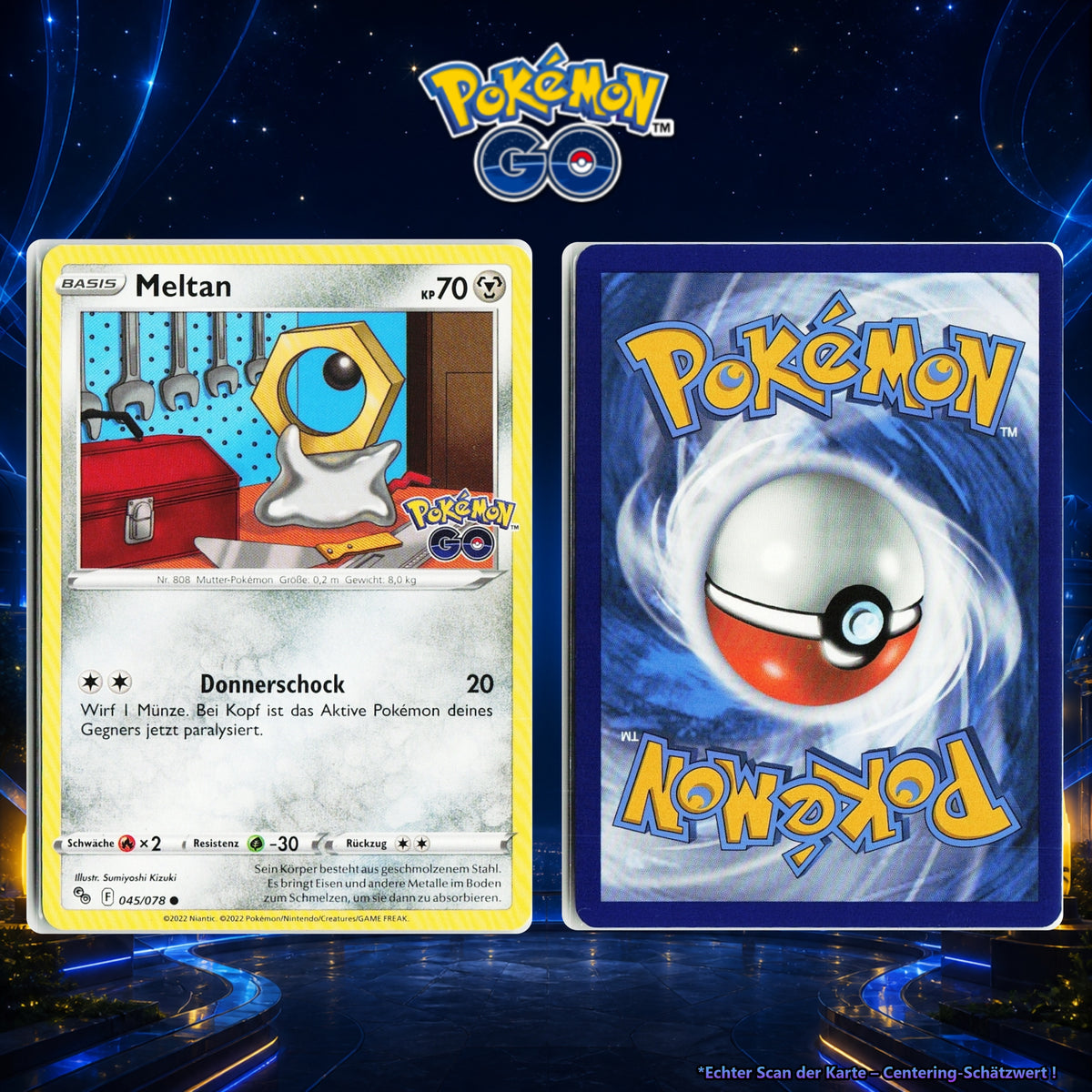 Meltan front