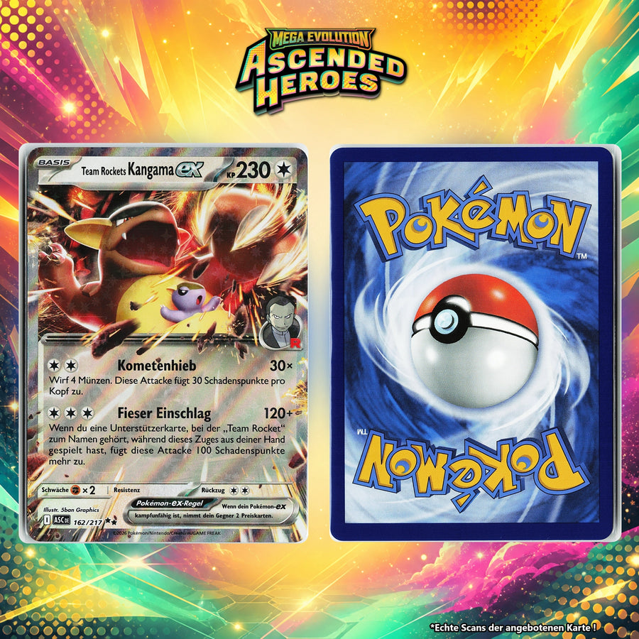 Team Rockets Kangama ex Normal ASC 162/217