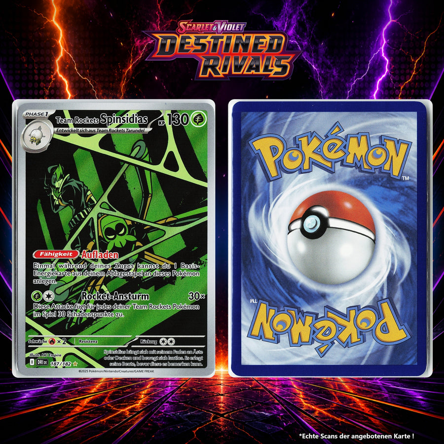 Team Rockets Spinsidias Normal DRI 187/182