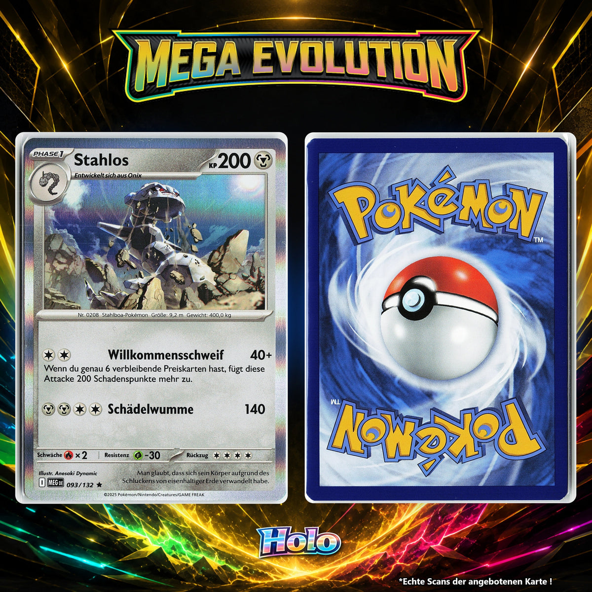 Stahlos Holo MEG 93/132