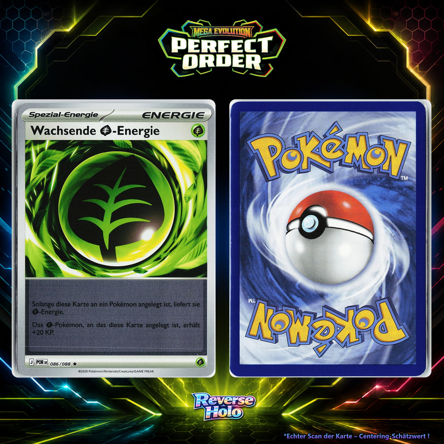 Wachsende Grass Energie front