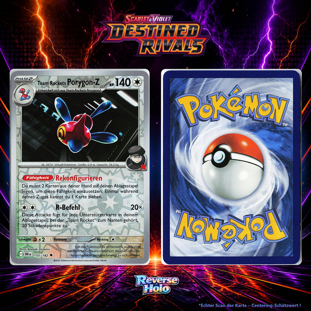Team Rockets Porygon-Z front