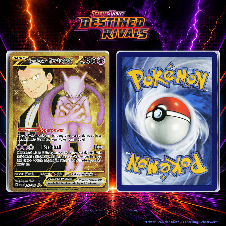 Team Rockets Mewtu ex front