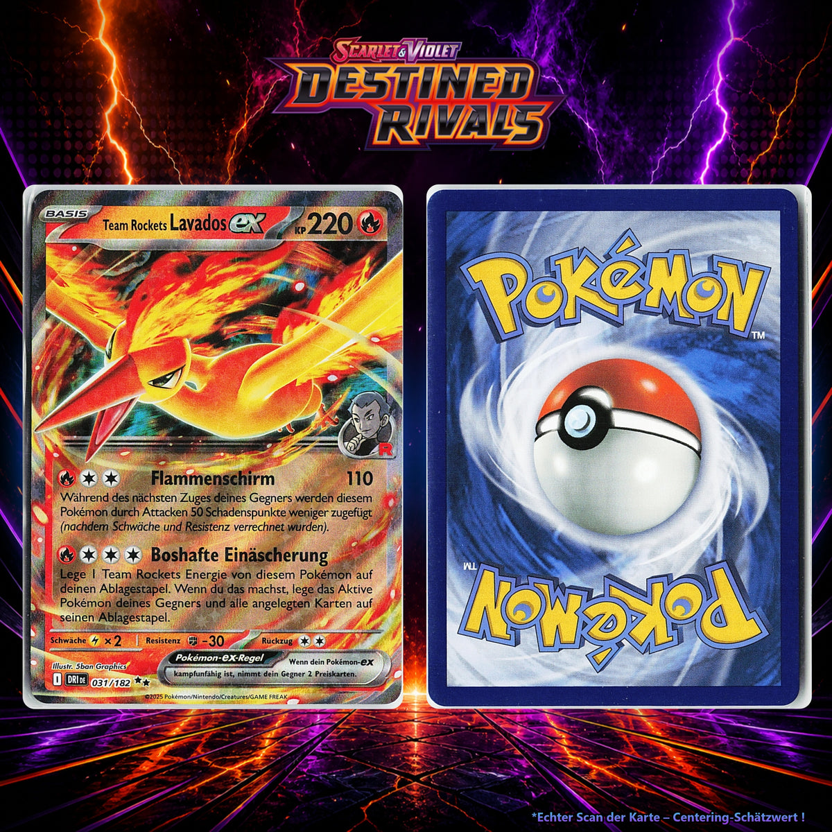 Team Rockets Lavados-ex front