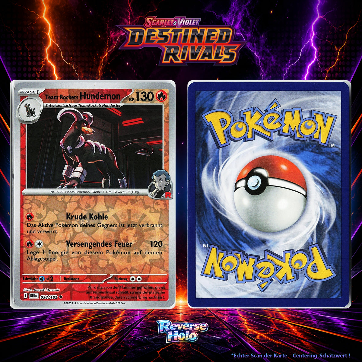 Team Rockets Hundemon front