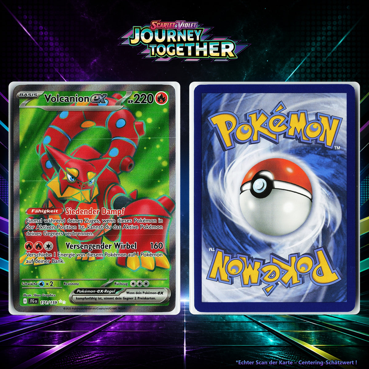 Volcanion-ex front