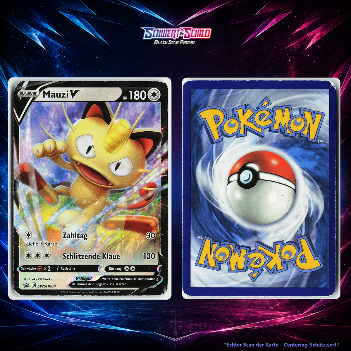 Meowth V front