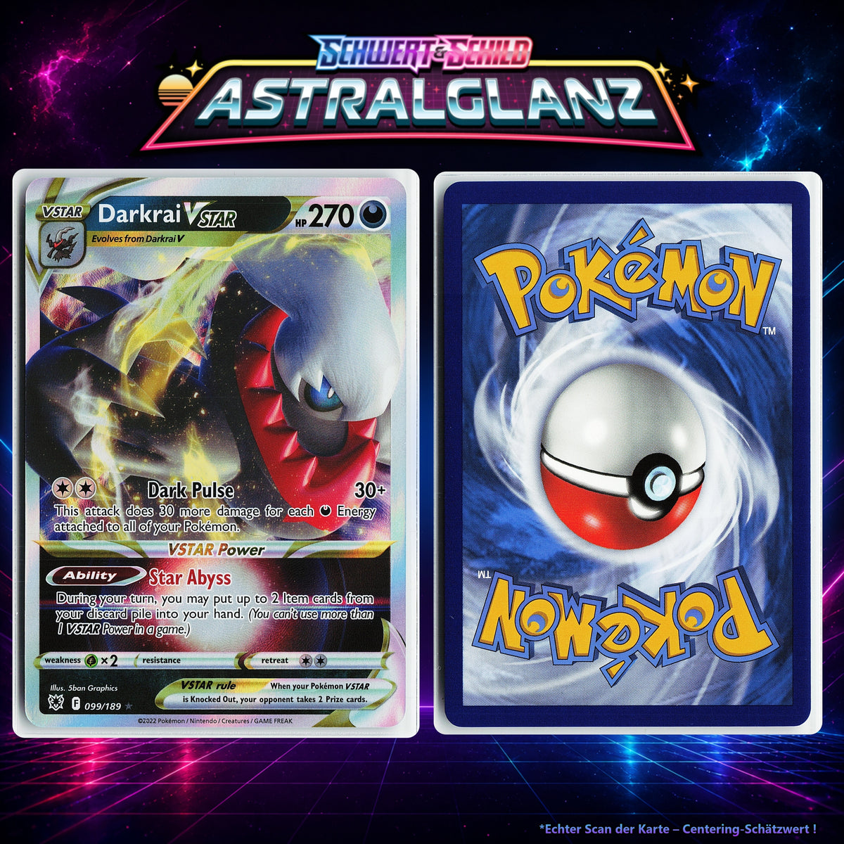 Darkrai VSTAR front
