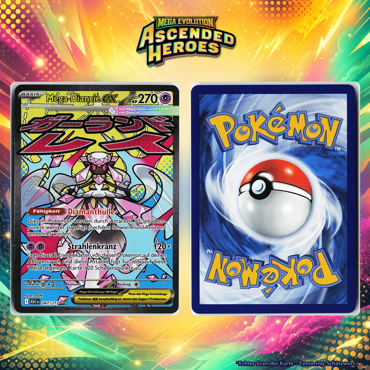Mega-Diancie-ex front