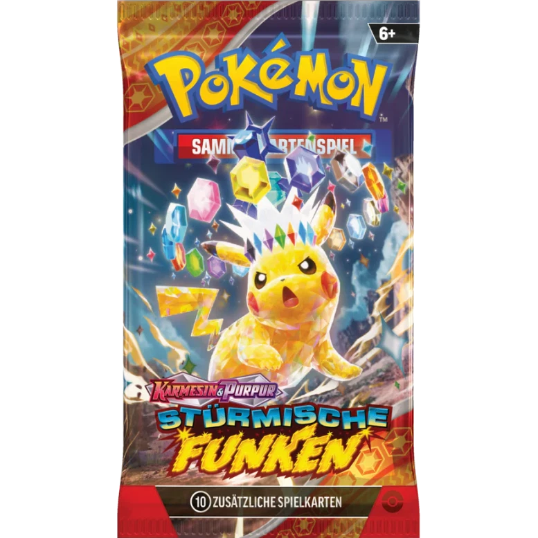 Pokemon Stürmische Funken Booster Deutsch
